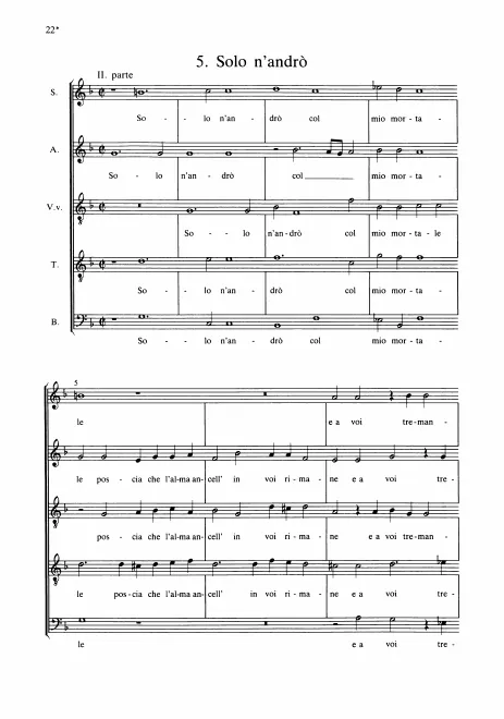 2. Solo n'andro (Score)