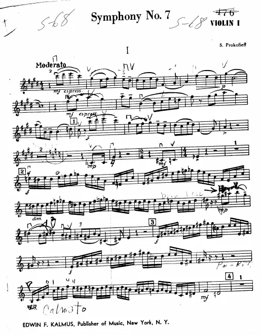 Violins I