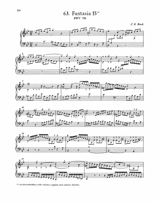 Complete Score (Fantasia)