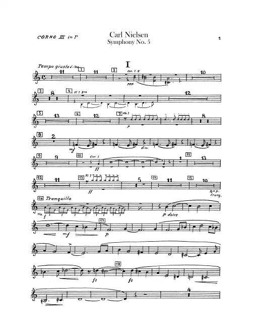 Horn 3, 4 (F)