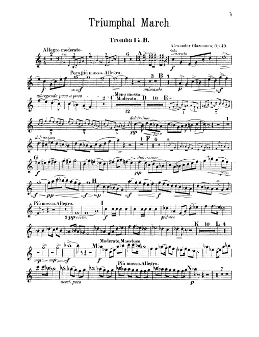 Trumpet 1, 2, 3 (B)