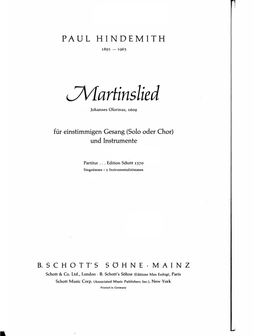 5. Martinslied