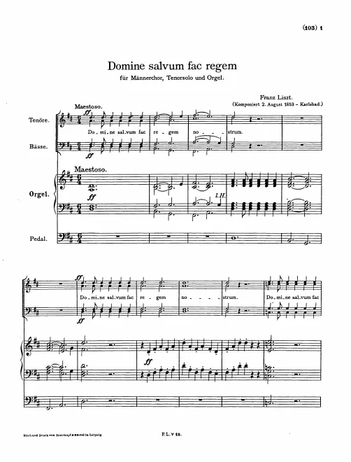 Complete Score (S.23)