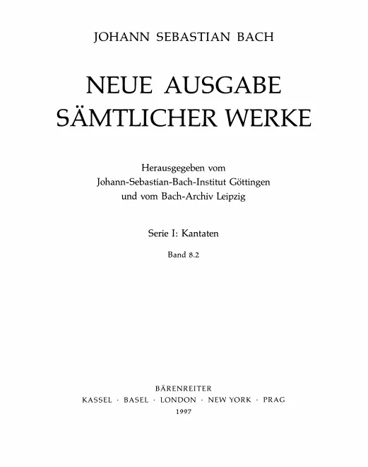 8/2. Kantaten zu den Sonntagen Oculi und Palmarum