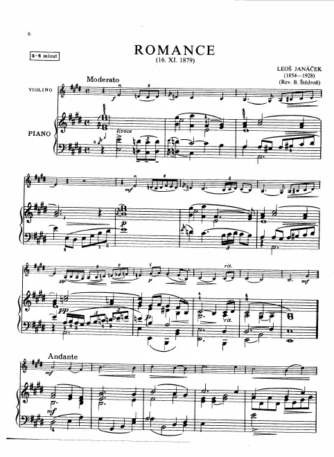 piano score and part