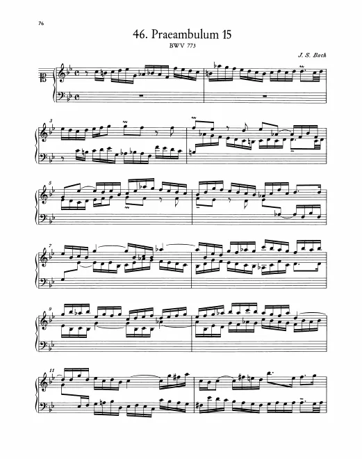 Complete Score (Præambulum)