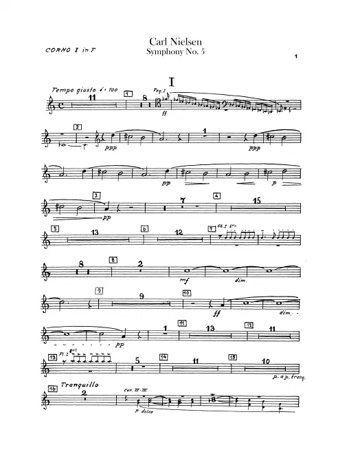Horn 1, 2 (F)