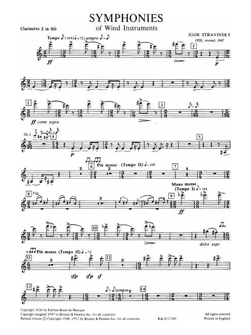 Clarinet 2 (B)