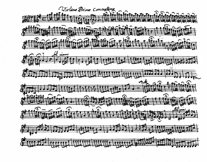 Violin solo 1