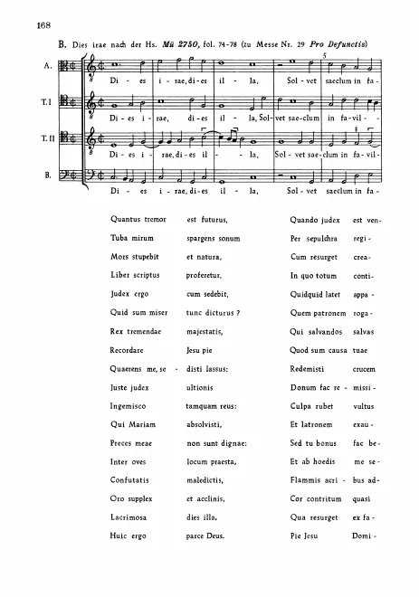 Anhang: B. Dies irae
