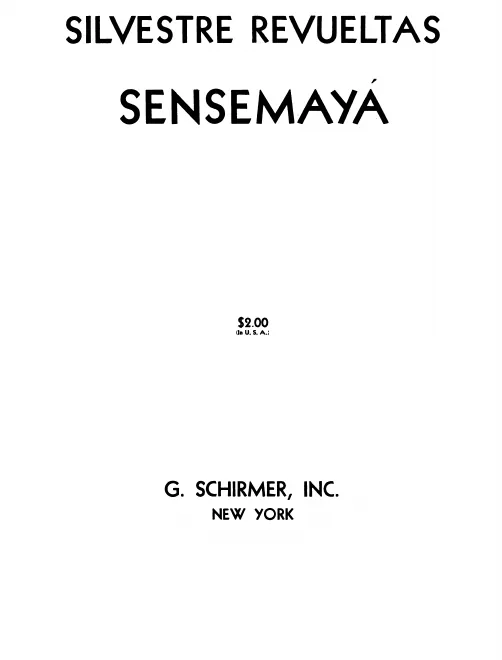 Complete Score (better scan)