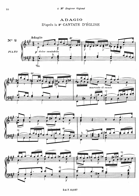 2. Adagio after Cantata No.3