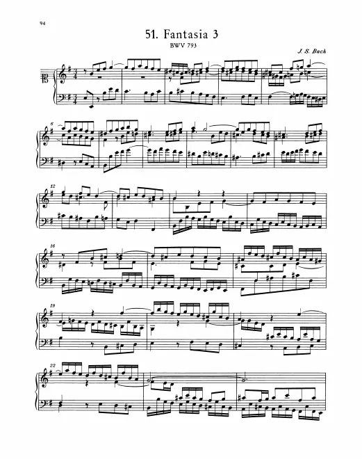 Complete Score (Fantasia)