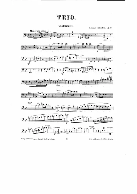 Cello Part