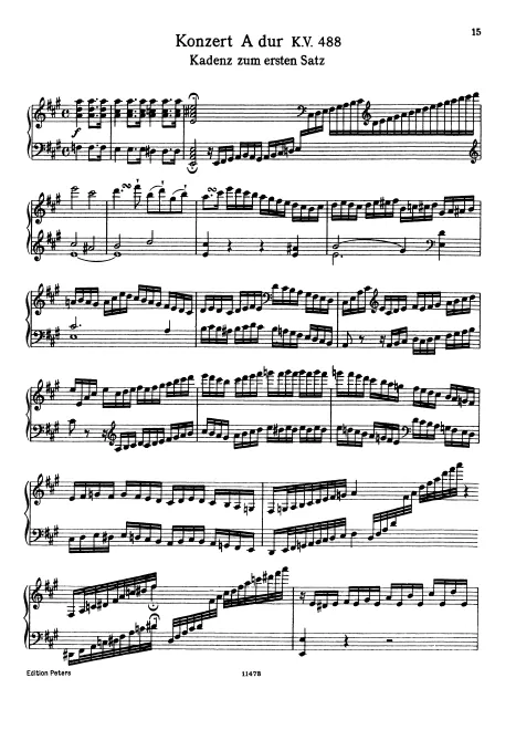 Concerto in A major, K.488
