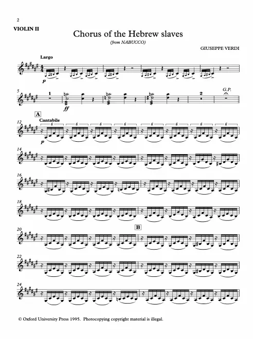 Violins II