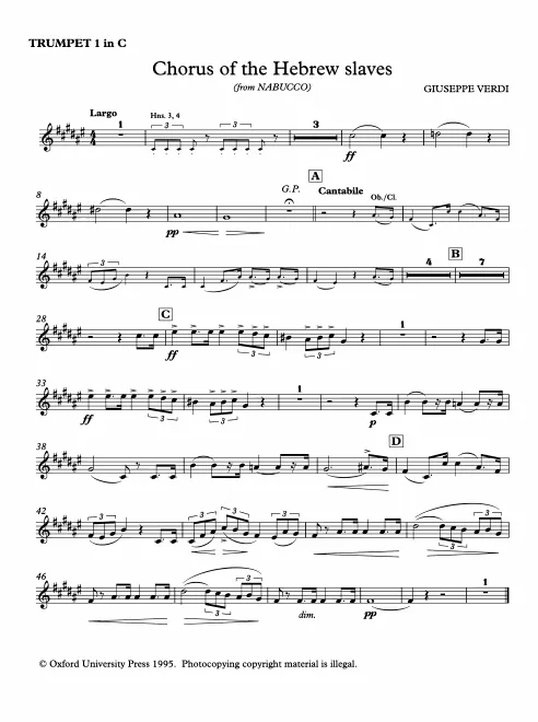 Trumpet 1, 2 (C)