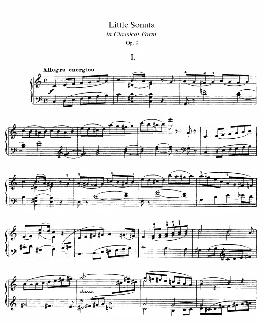 Piano Score