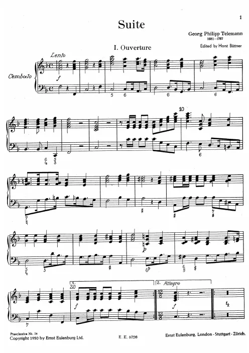 Harpsichord (realized continuo)