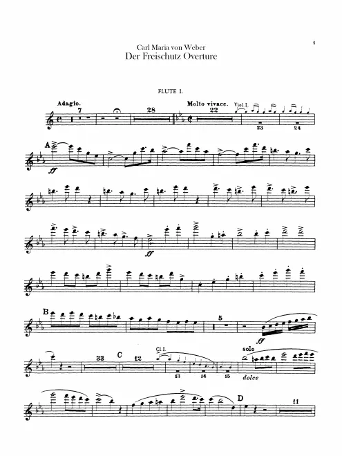 Flute 1, 2