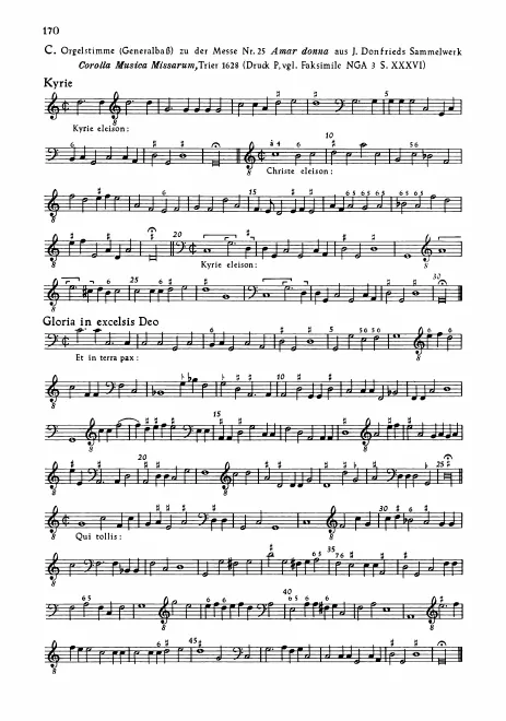 Anhang: C. Organ Part (Continuo)