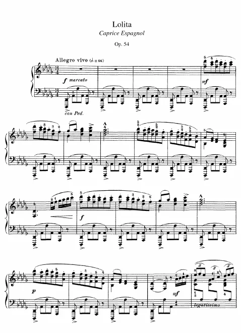 Piano Score