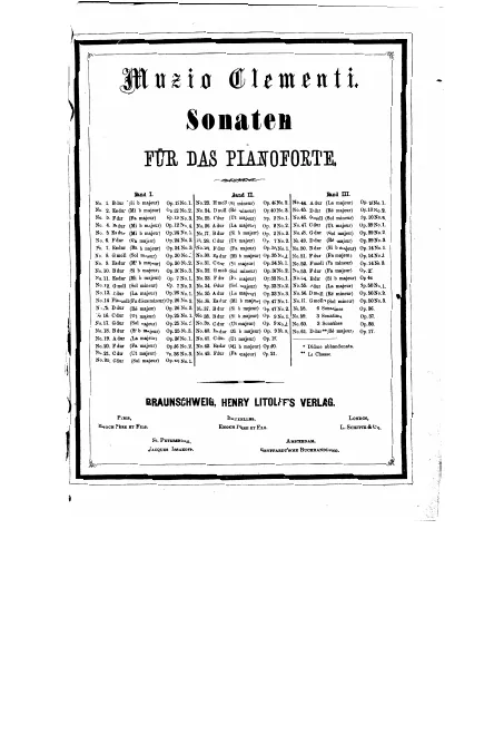 Piano Score