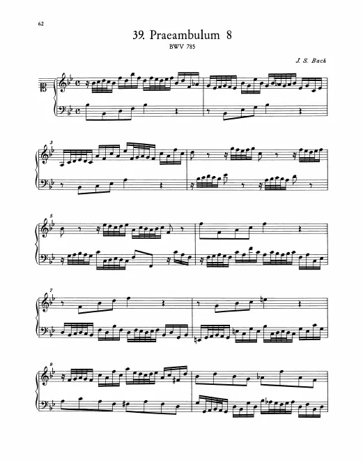 Complete Score (Præambulum)