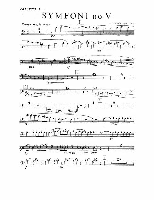 Bassoon 1, 2