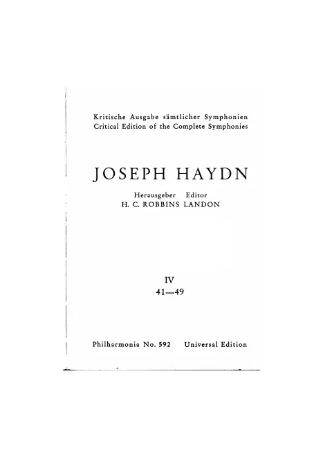 4. Symphonies Nos.41-49