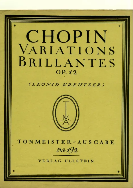 64. Variations brillantes, Op.12