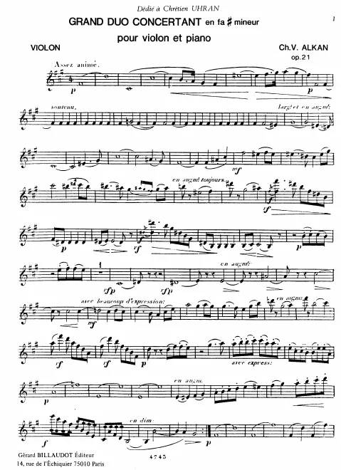 Complete Score and Part