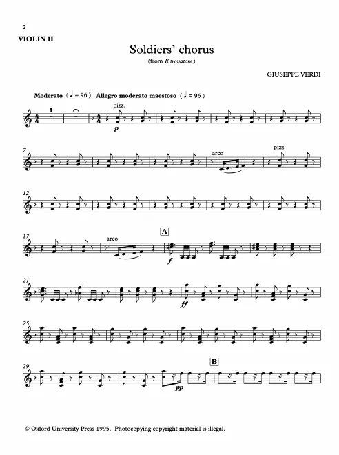 Violins II
