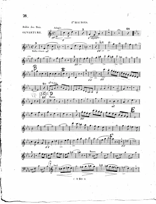Oboe 1, 2