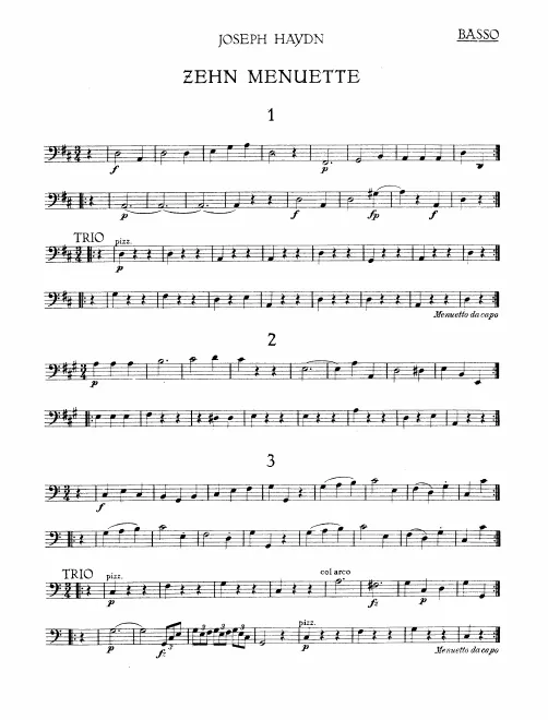 Cellos/Basses