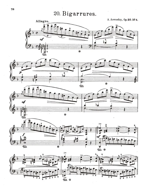 1. Allegro molto