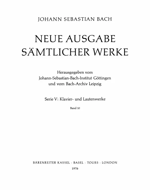 10. Einzeln überlieferte Klavierwerke II und Kompositionen für Lauteninstrumente