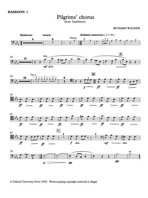 Bassoon 1, 2