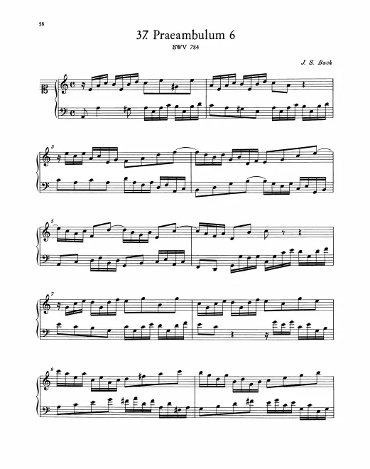 Complete Score (Præambulum)
