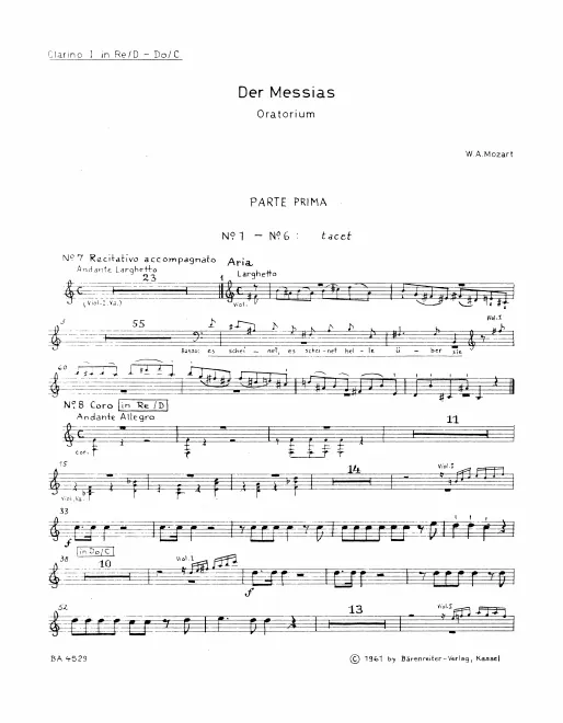 Trumpet 1 (D/C)