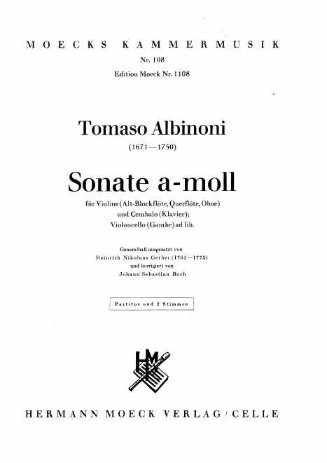 Complete Score and Violin Part