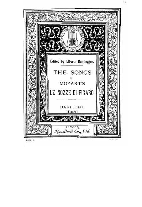 Non più andrai (Act I, No.9)
