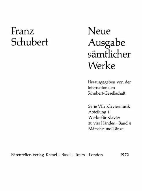 4. Märsche und Tänze