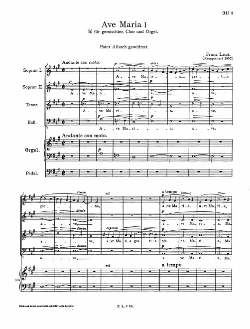 Complete Score (S.20/2)