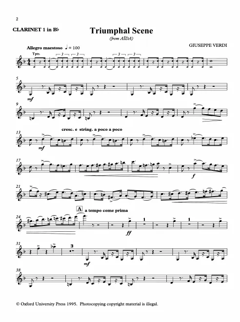 Clarinet 1, 2 (B)