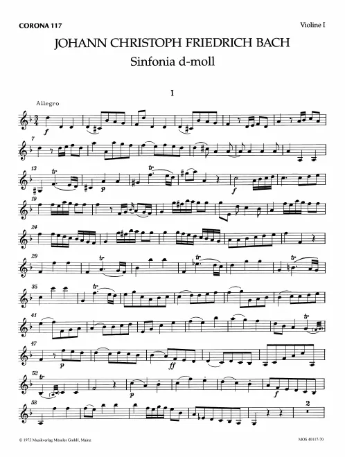 Violins I
