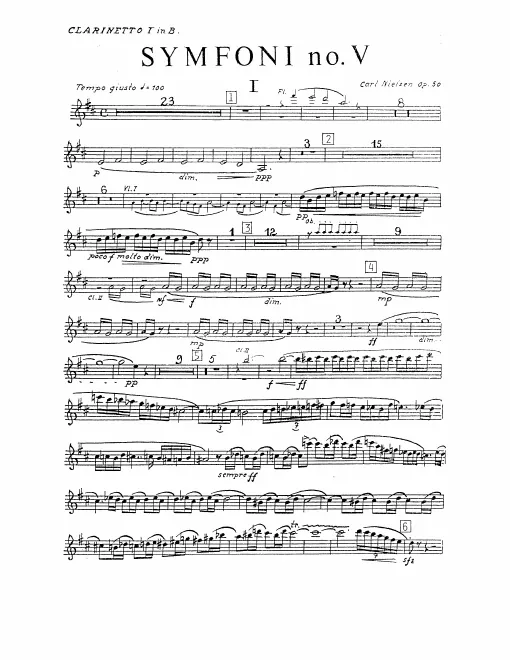 Clarinet 1, 2 (B)