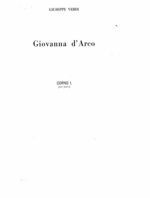 Horn 1 (E)