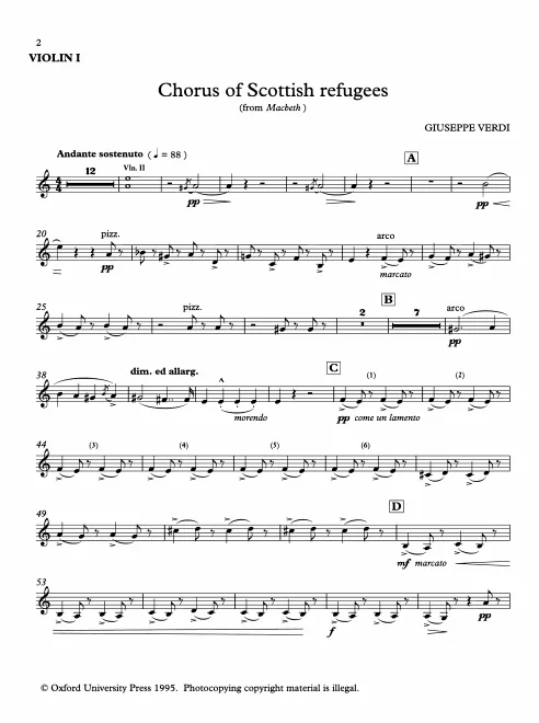 Violins I