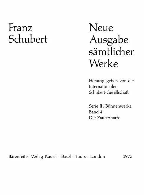 4. Die Zauberharfe